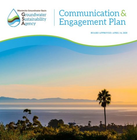 GSA Communication & Engagement Plan Cover, April 2020